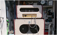 Cablage vu de dos
