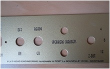 La plaque finie.