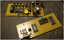 Les circuits durant le montage.